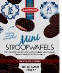 Daelmans Chocolate Mini Stroopwafel - Stand Up Pouch, 5.29 Ounce -- 10 per case.