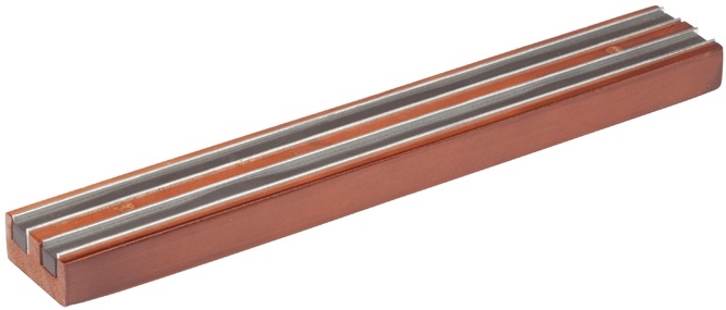 Winco Wooden Base Magnetic Knife Bar, 12 Inch -- 36 Per Case