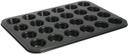 Winco Non-Stick Carbon Steel 24 Cup Mini Muffin Pan, 13.75 x 10.5 inch -- 12 per case