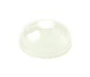 World Centric Clear PLA Dome Lid for 12 to 32 Ounce Paper Bowl with Ingeo Lining, 32 Ounce -- 500 per case.