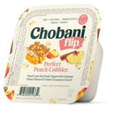 Chobani Flip Low-Fat Greek Yogurt Perfect Peach Cobbler, 4.5 Ounce -- 12 per case