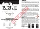 Tufstuff Caustic Thick Oven and Grill Cleaner, 144 Ounce -- 4 per case.
