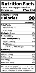 Vevan Garlic and Herb Uncreamcheese Spread, 8 Ounce -- 12 per case