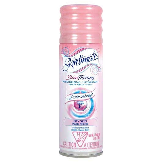 Skintimate Skin Therapy Dry Skin Moisturizing Shave Gel, 7 Ounce -- 6 per case