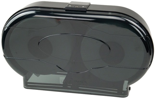 Winco Twin Rolls Toilet Paper Dispenser -- 3 Per Case