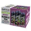 Inotea Matcha Berry Bubble Tea, 16.6 Fluid Ounce -- 12 per case