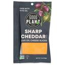 Good Planet Foods Sharp Cheddar Style Olive Oil Cheese Slices, 7 Ounce -- 7 per case