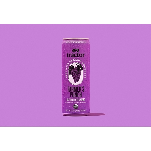 Tractor Beverage Co Organic Farmer's Punch, 12 Fluid Ounce -- 12 Per Case
