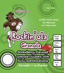Rockinola Strawberry Granola with Mini Marshmallow, 30 Gram -- 250 per case.