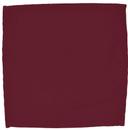 Intedge Burgundy 100 Percent Polyester Dinner Napkin, 20 x 20 inch -- 12 per case
