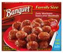 Banquet Zesty Marinara Sauce Over Meatball, 25 Ounce -- 6 per case.