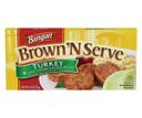 Banquet Brown N Serve Turkey Sausage Patties, 6.4 Ounce -- 12 per case.