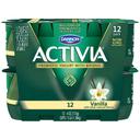Activia Vanilla Yogurt, 4 Ounce -- 12 per case.