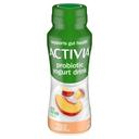 Activia Peach Probiotic Yogurt Drink, 7 Fluid Ounce -- 12 per case