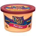 Owls Nest Port Wine Cheese Spread, 10 Ounce Cup -- 12 per case.