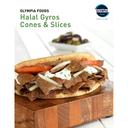 Olympia Foods Halal Beef and Lamb Greek Style Gyros Cones, 20 Pound -- 2 per case