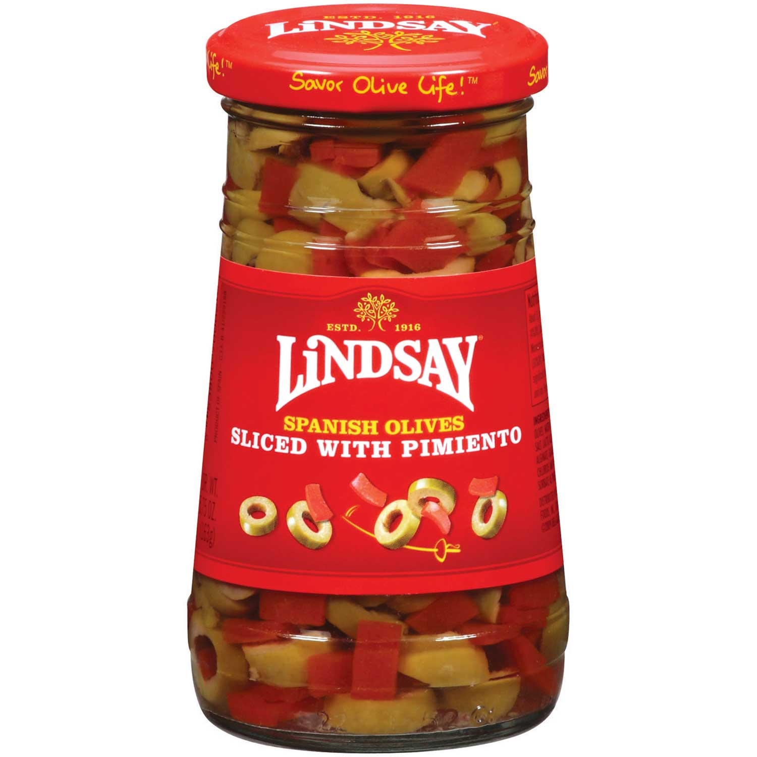Lindsay Sliced Salad Olive, 6 Ounce -- 12 Per Case