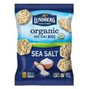 Lundberg Family Farms Organic Sea Salt Mini Rice Cake, 1 Ounce -- 24 per case