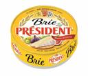 President Soft Ripened Brie Cheese Wheels, 16 Ounce -- 6 per case.