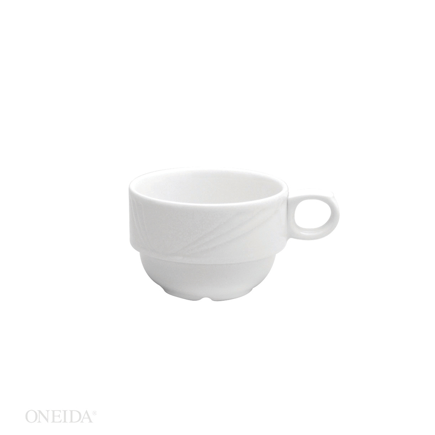 Oneida Arcadia/delco Collection Cups Low Arcadia (7 1/2 Oz.) Dia. (in.) = Pack -- 36 Per Case