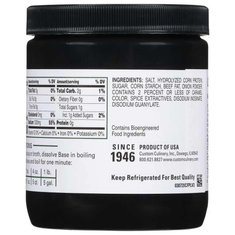 Chefs Own Beef Flavored Granular Soup Base, 1 Pound -- 12 per case