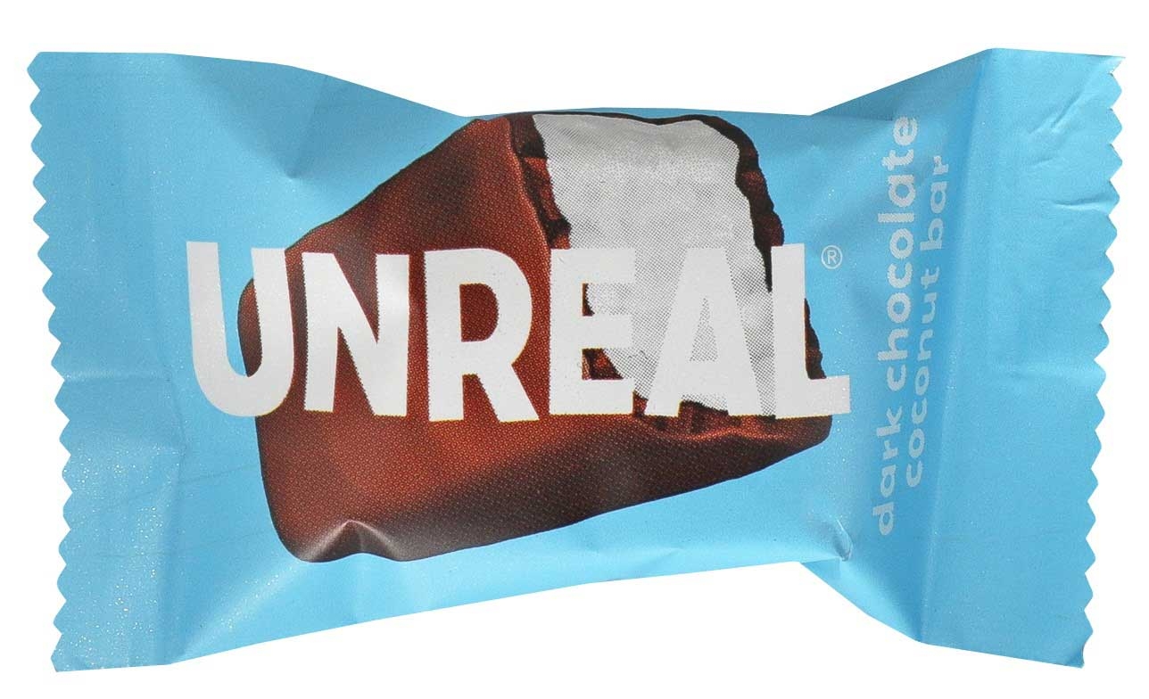 Unreal Dark Chocolate Coconut Bar, 0.53 Ounce -- 240 per case