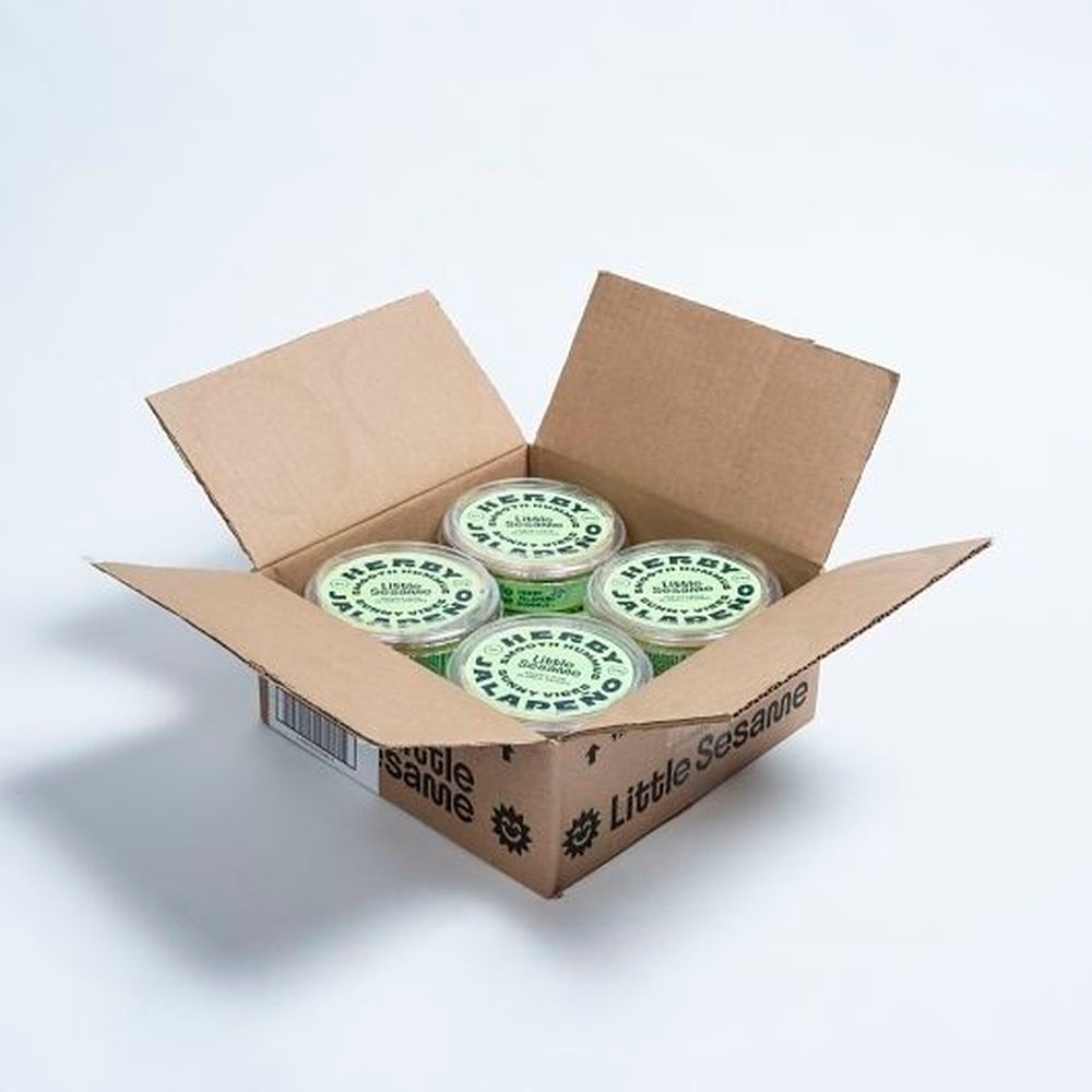Little Sesame Organic Herby Jalapeno Hummus, 8 Ounce - 8 per case