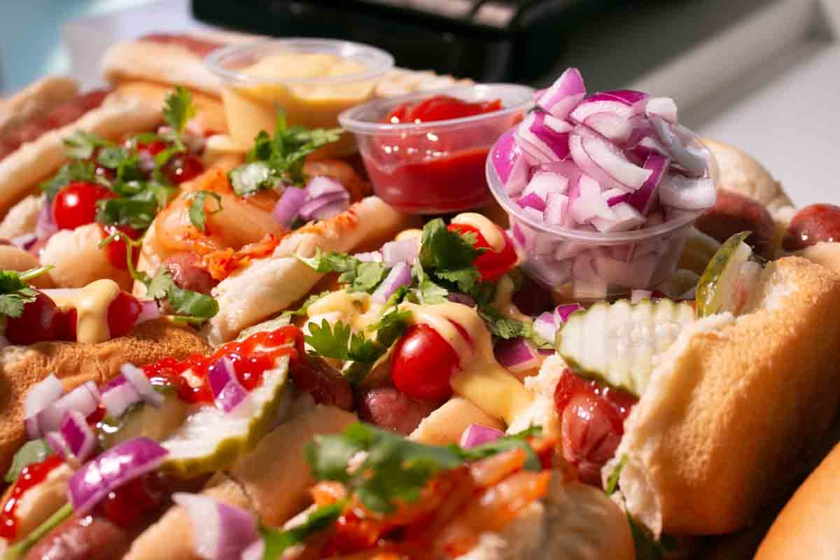 Nathan's Famous All Beef Frank and Slider Bun Combo -- 48 per case