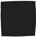 Intedge Black Poly/Cotton Dinner Napkin, 20 x 20 inch -- 12 per case