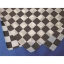 Durable Packaging Black Check Wax Sheets, 1000 count -- 2 per case