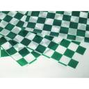 Durable Packaging 12 x 12 inch Green Check Wax Sheet, 1000 count - 2 per case