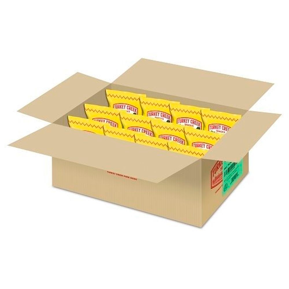 Turkey Creek Dill Pickle Pork Skins, 2 Ounce Box -- 12 per case