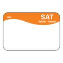 Daymark DissolveMark Day of the Week Label - Saturday, 1 x 1.5 inch -- 12 rolls per case.