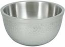 Tablecraft Stainless Steel Round Double Wall Bowl, 3.25 Quart -- 12 per case