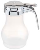 Tablecraft Polypropylene Teardrop Syrup Dispenser with Chrome Plated Metal Top, 10 Ounce -- 12 per case