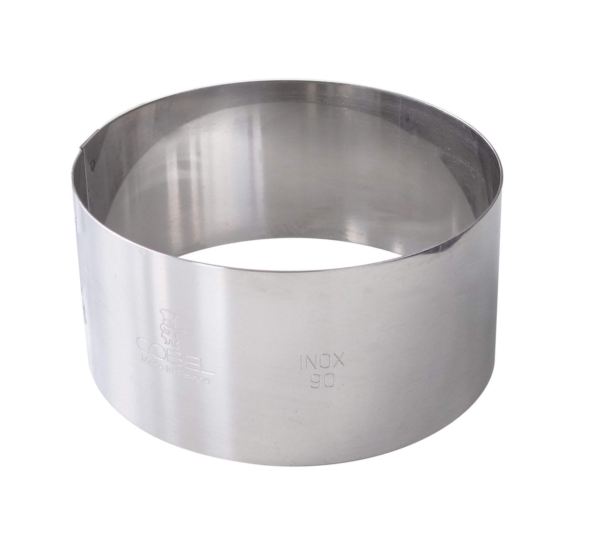 Gobel Stainless Steel Mousse Ring, 6.7 Inch Diameter