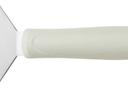 Winco White Polypropylene Handle Bakery Spatula, 4 x 3/4 inch -- 24 per case