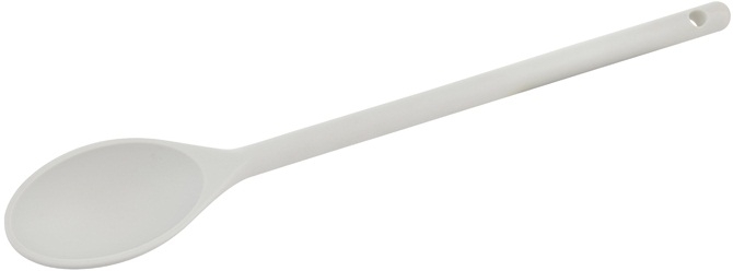 Winco Off White Heat Nylon Spoon, 15 Inch -- 24 Per Case