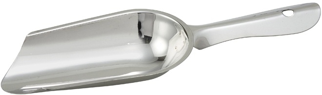 Winco Stainless Steel Ice Scoop, 4 Ounce -- 12 Per Case