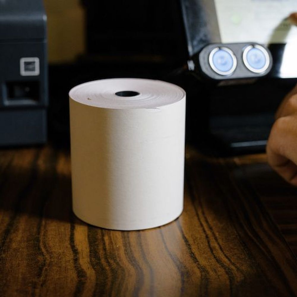 Ncco 3 Inch 3 Ply Carbonless Register Roll, 50 Count