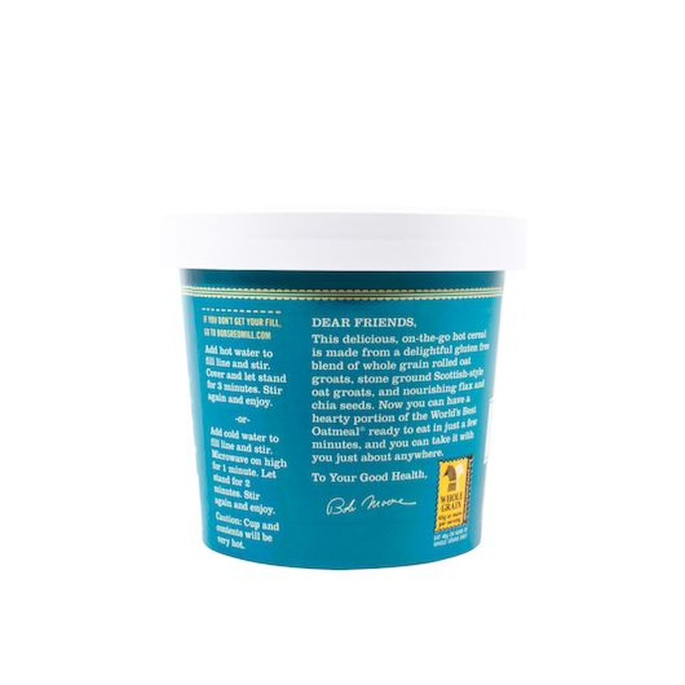 Bob's Red Mill Classic Oatmeal Cup, 1.81 Ounce -- 12 Per Case