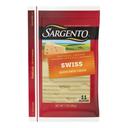 Sargento Swiss Natural Cheese Slices, 7 Ounce - 9 per case