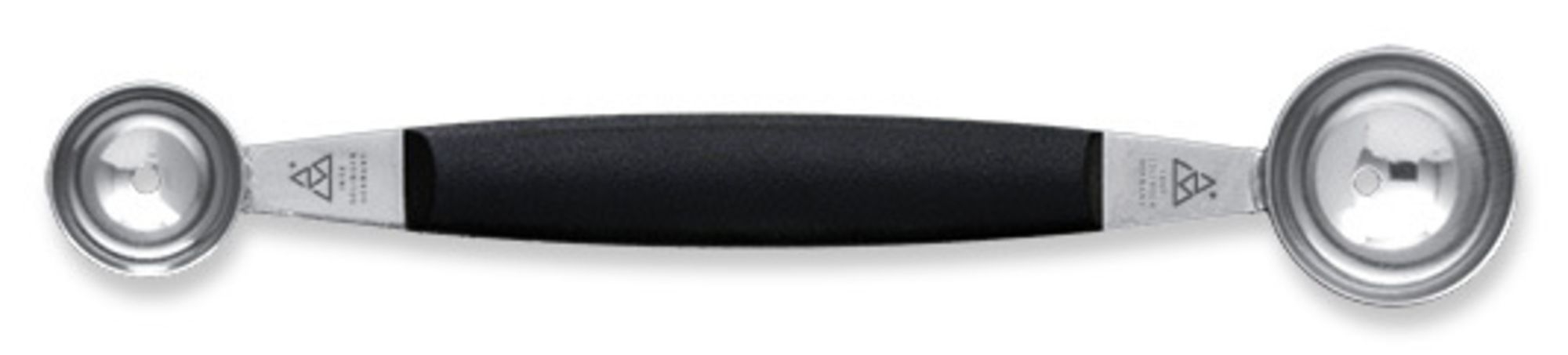 Triangle Stainless Steel 22 to 30 mm Professional Melon Baller with Polypropylene Handle