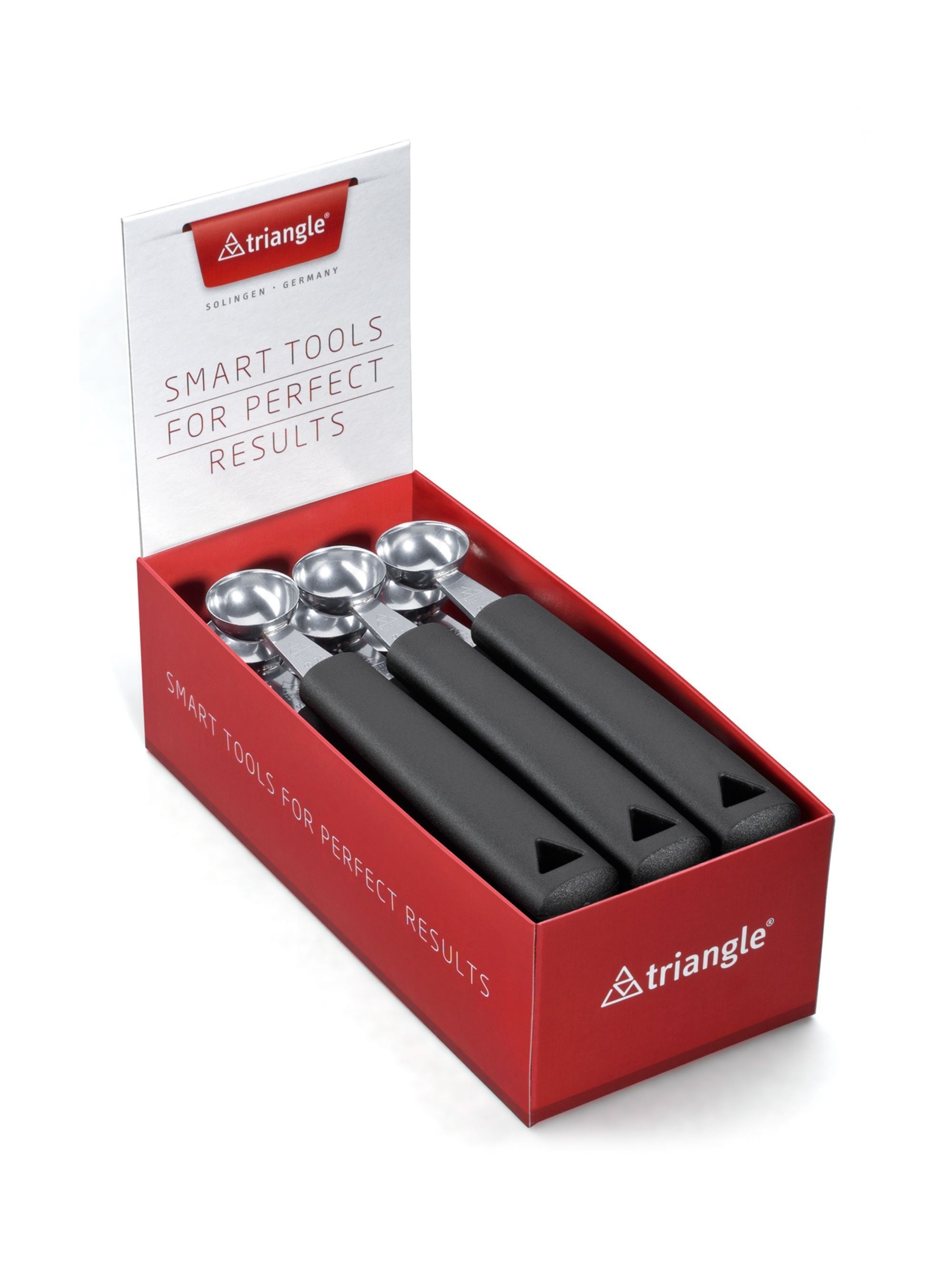 Triangle Professional Stainless Steel 18 Mm Melon Baller with Polypropylene Handle