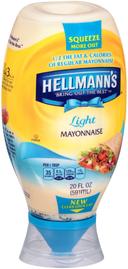 Hellmann's Light Mayonnaise, 20 Fluid Ounce -- 12 Per Case