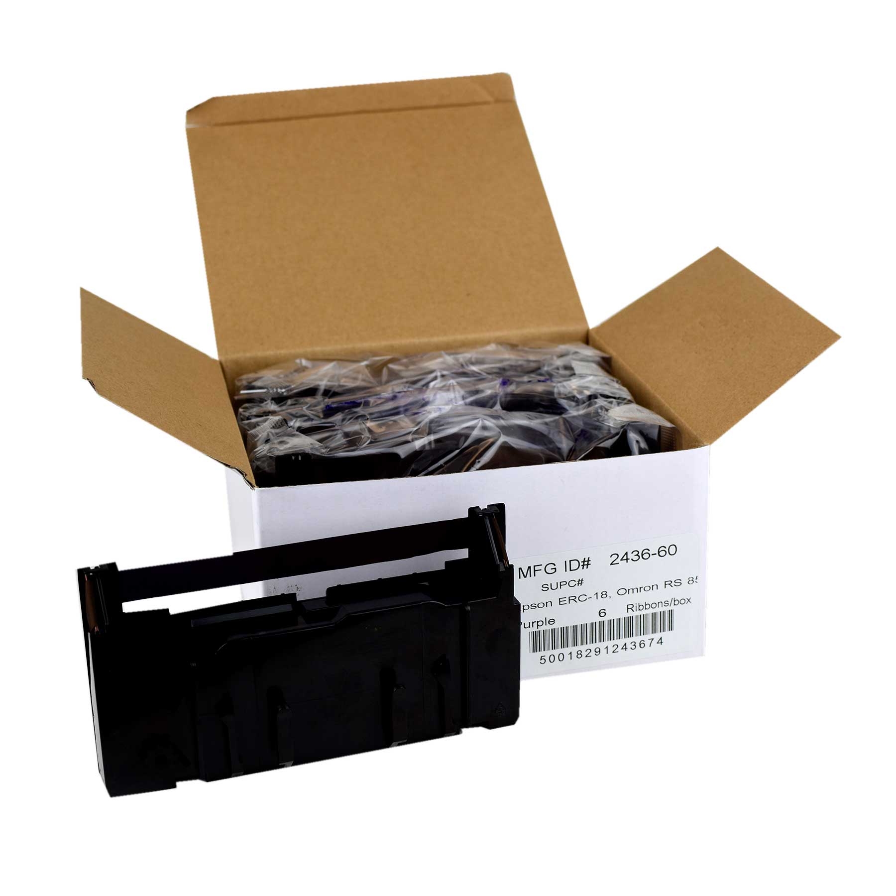 Ncco Tillribbons Purple Register Ribbon Only -- 6 Per Case