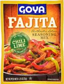 Goya Fajita Seasoning Mix, 1.25 Ounce -- 24 per case.