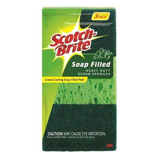 Scotch Brite Fiberglass Griddle Screen, 4 x 5.5 inch -- 200 per case