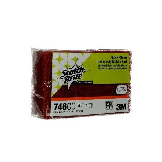 Scotch-brite Heavy Duty Griddle Pad -- 6 Per Case