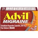 Advil Migraine Liquid Filled Capsules, 80 count -- 36 per case